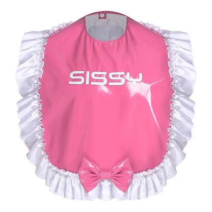 Sweet Sissy Ruffle Large Bib