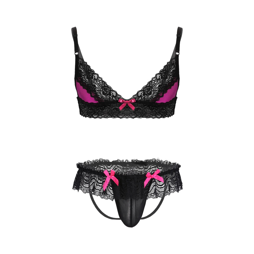 Sissy Dreams Lace Fantasy Lingerie Set