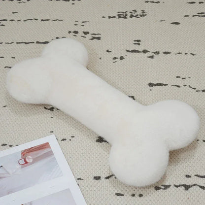 Kawaii Bone Plush Pillow - Puppy's Aesthetics