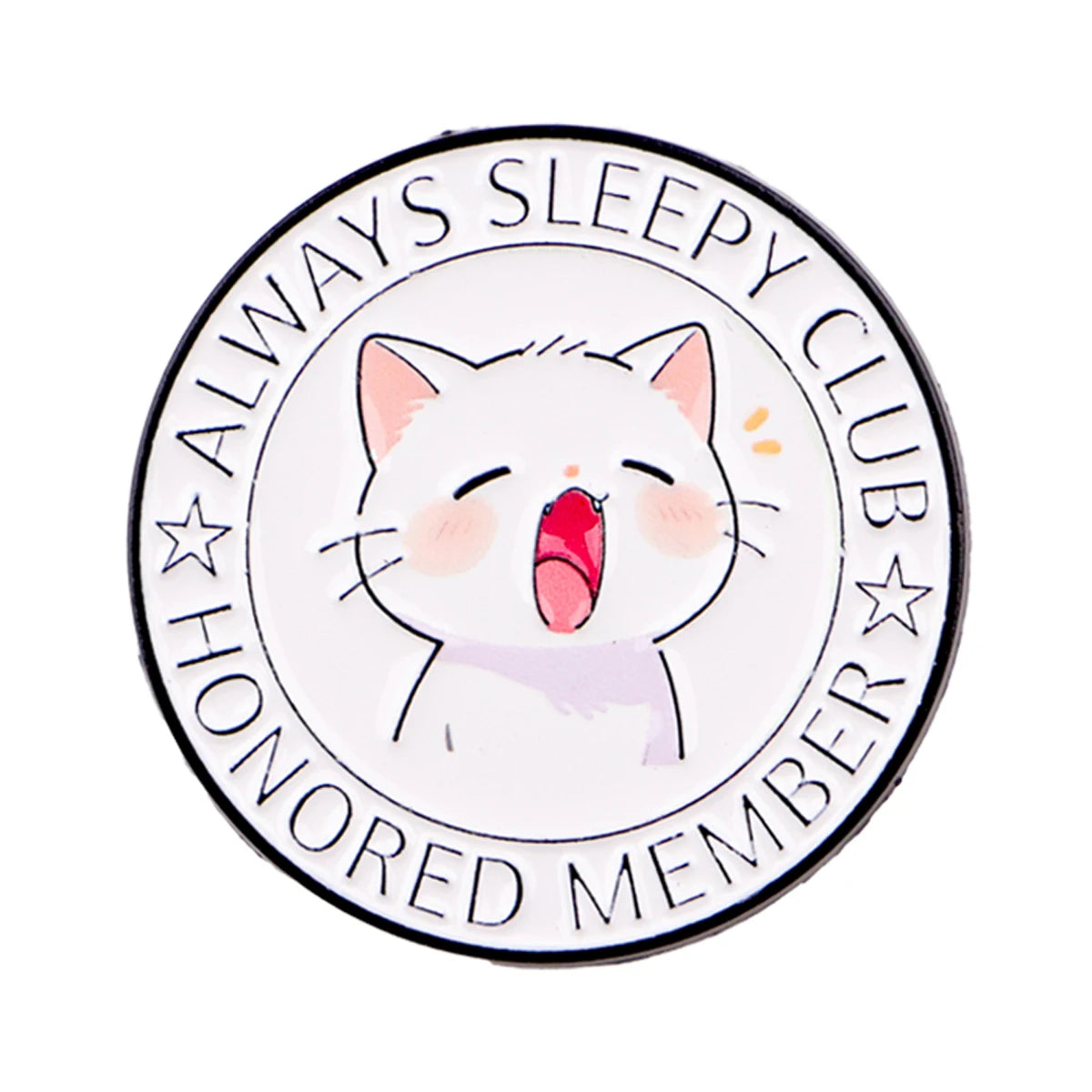 Always Sleepy Club Enamel Pin