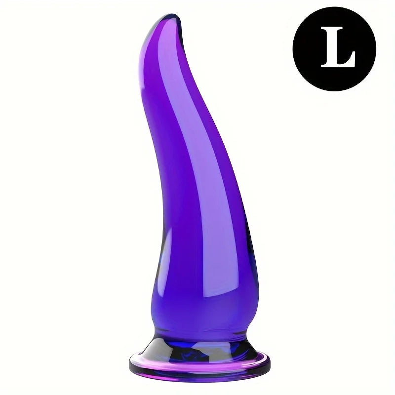 Curved Silicone Comfort Anal Plug