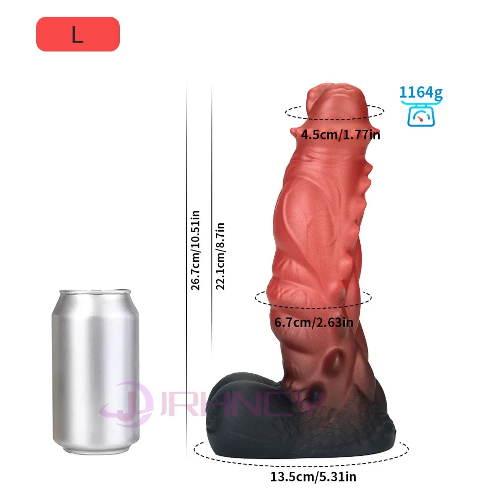 Monsters Silicone Dildo – S to XXL