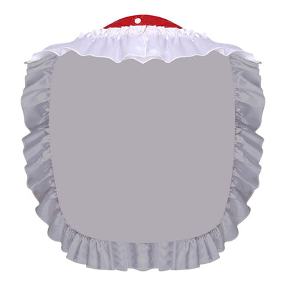 Sweet Sissy Ruffle Large Bib