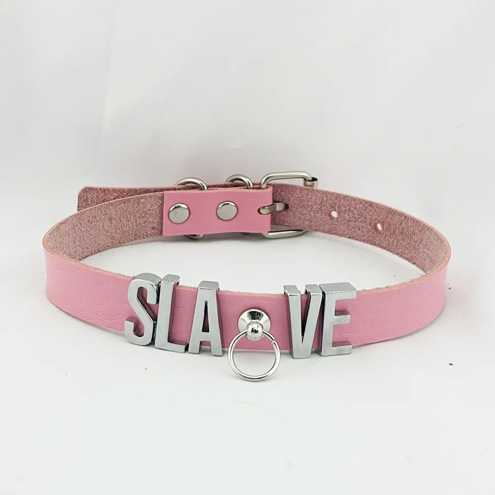 Yes Daddy Pink Collar + Leash (Colors)