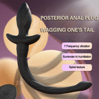 Vibrating Dog Tail Anal Plug – Remote
