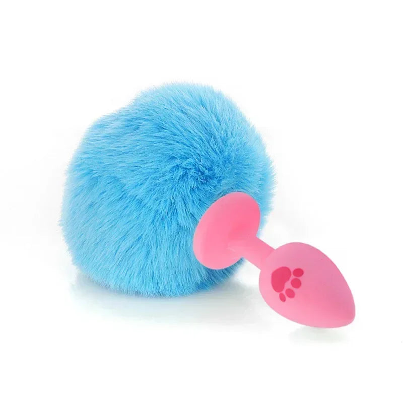 Sweet Bunny Paw Anal Plug (Colors)