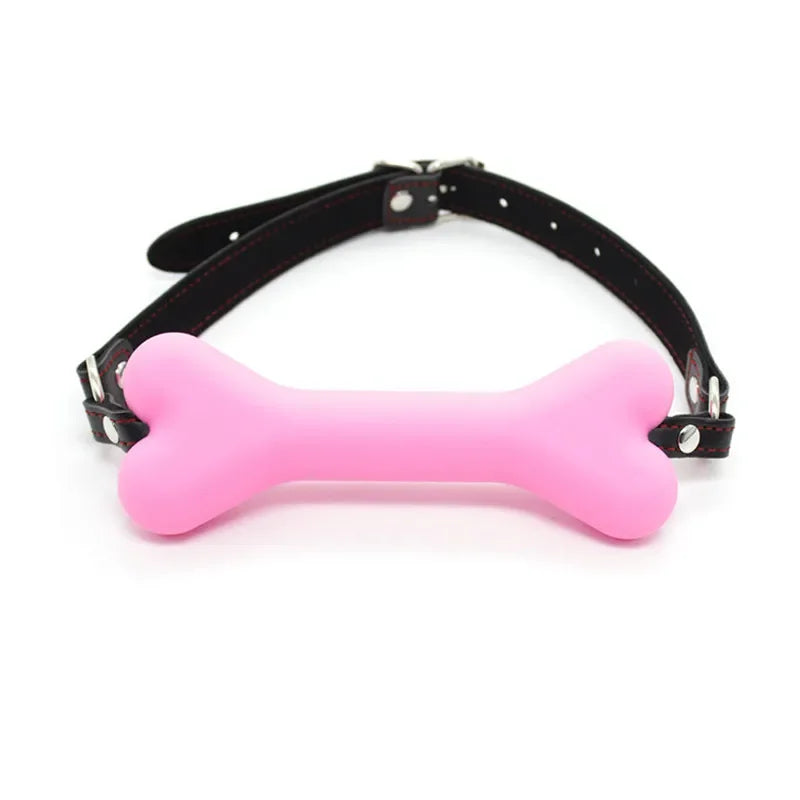 Soft Harness Dog Bone Gag