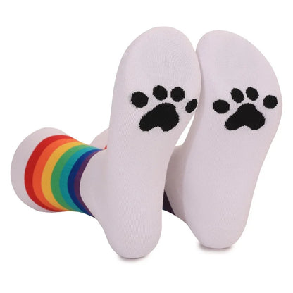 Proud Paws Rainbow Crew Socks (3-Pair Set)