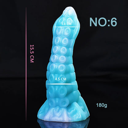 Pink Frost Monster Dildo