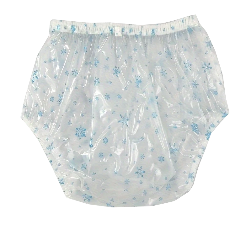 Snowflakes PVC Diaper Cover - Puppy's Aesthetics
