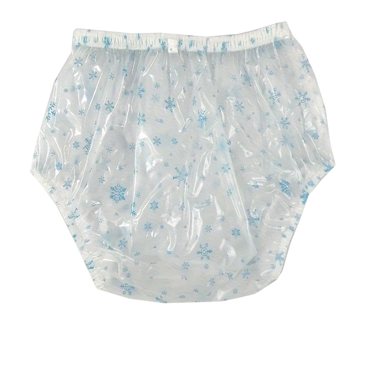 Snowflakes PVC Diaper Cover