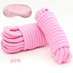 Mask & Shibari Rope Play Set