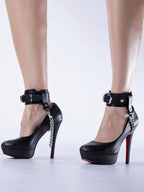 Bound to You Anklets – Adjustable Leather Cuffs