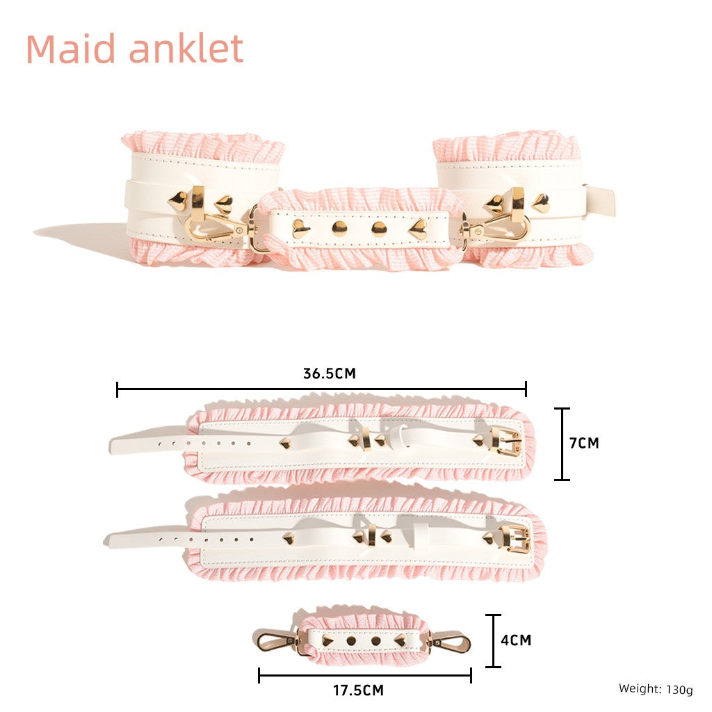 Princess White & Pink 8-Piece Bondage Kit