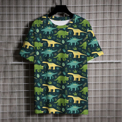 Dinosaur Unisex Graphic Tee (Colors)