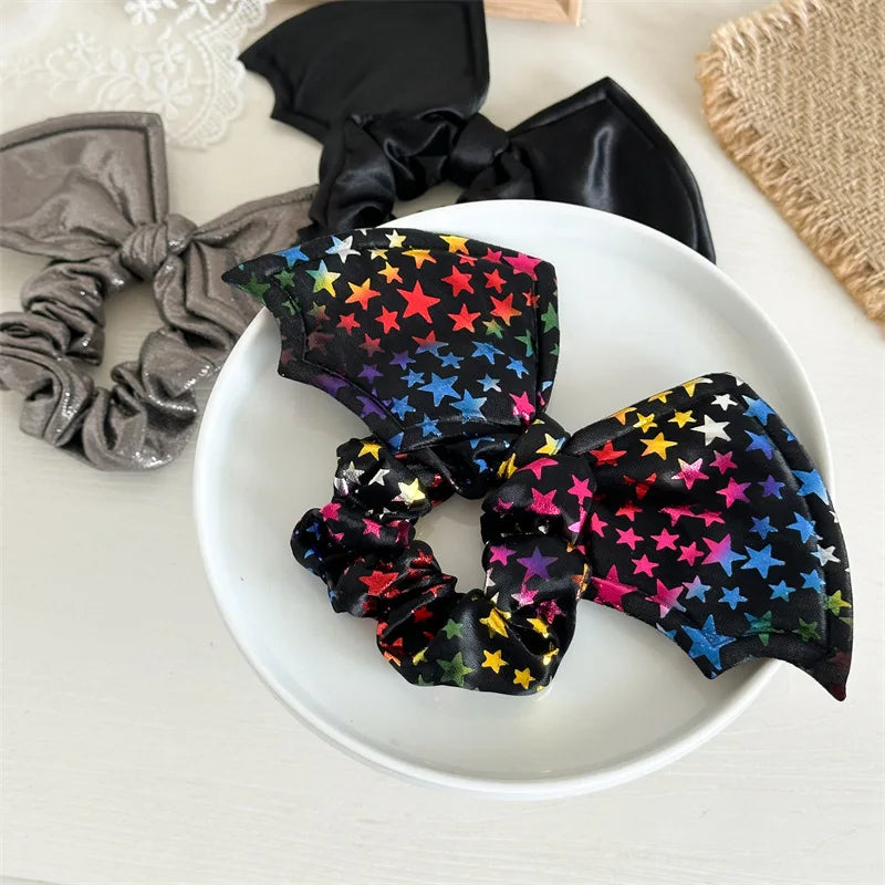 Little Night Flyer Bat-Wing Scrunchie