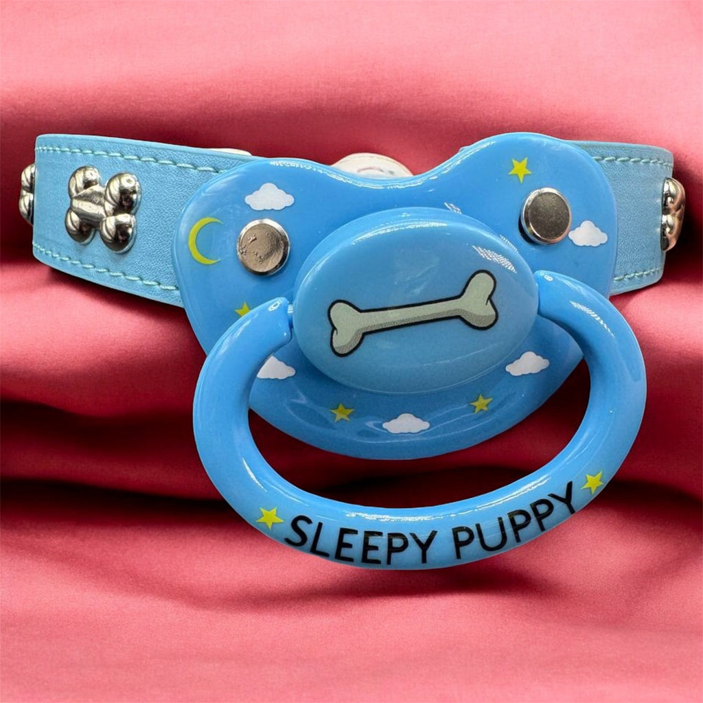 Adult Pacifier Gag - Sleepy Puppy