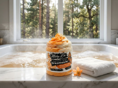 Dreamsicle Whipped Soap and Shave Cream