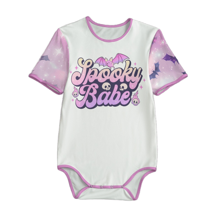 'Spooky Babe' Unisex Adult Bodysuit Onesie Puppy's Aesthetics