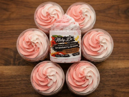 Strawberry Dreams Whipped Soap and Shave Cream
