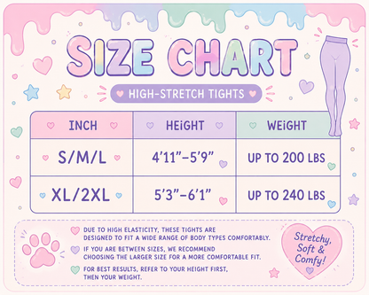 Pastel Melt Stretch Tights