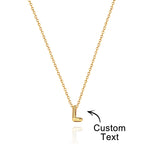 Bubble Love 3D Name Necklace