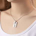 Custom Engraved Lock Bracelet & Key - Puppy's Aesthetics