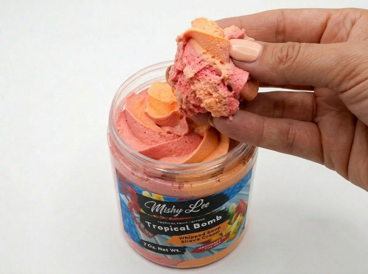 Tropical Fruit Bomb Whipped Soap and Shave Cream