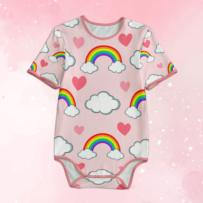 Clouds & Rainbows Unisex Adult Onesie