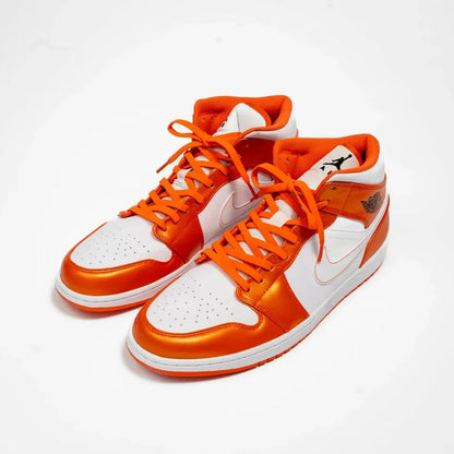 Bold Coral Orange Elastic Shoelaces - Puppy's Aesthetics