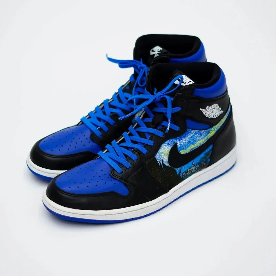 Bold Sonic Blue Elastic Shoelaces - Puppy's Aesthetics