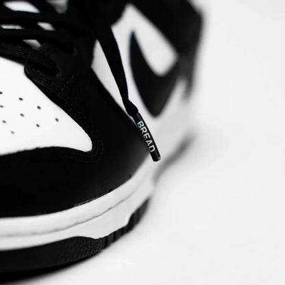 Dark Shadow Black Elastic Shoelaces - Puppy's Aesthetics