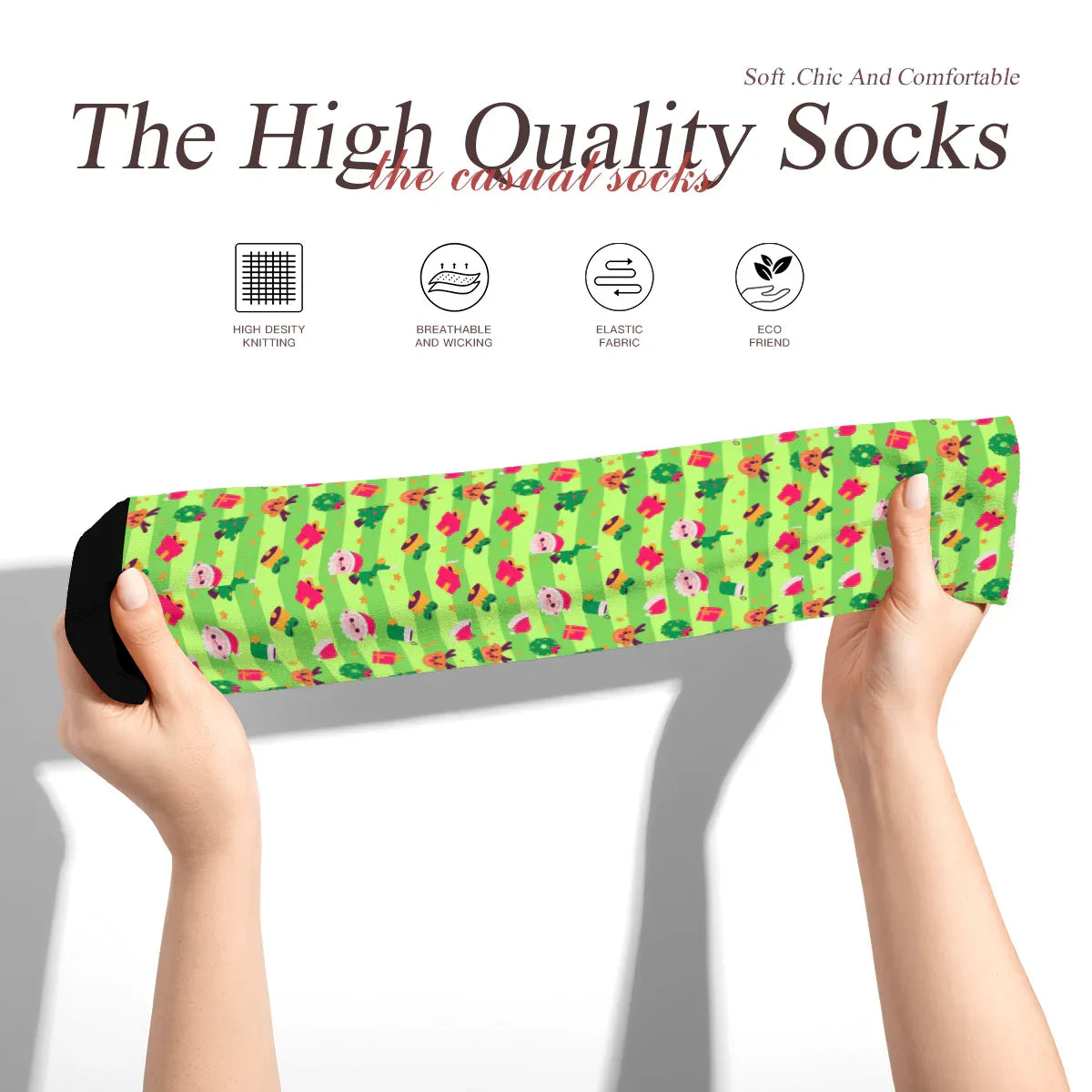 Holly Jammies Play Socks - Puppy's Aesthetics