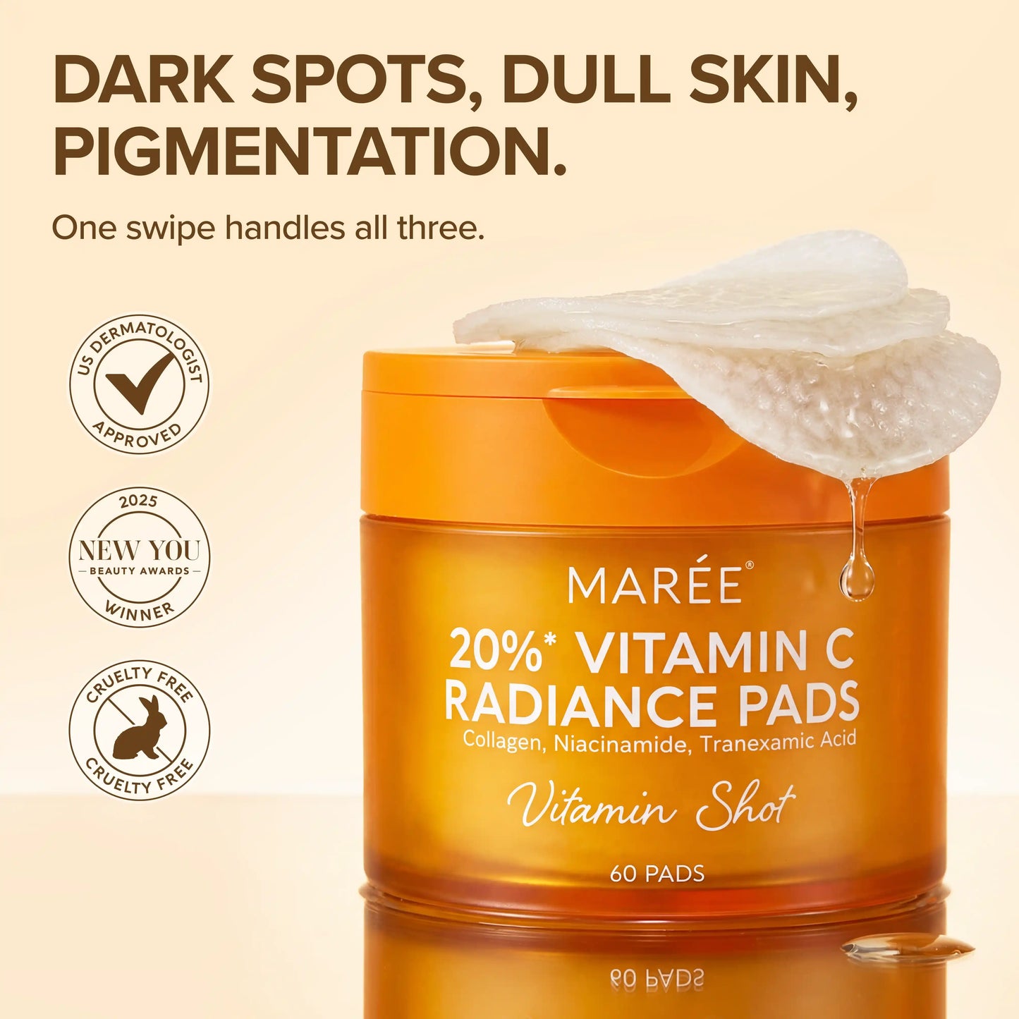 Marée® Vitamin C Radiance Pads