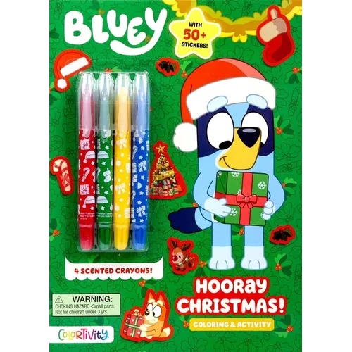 Bluey Colortivity: Hooray Christmas!