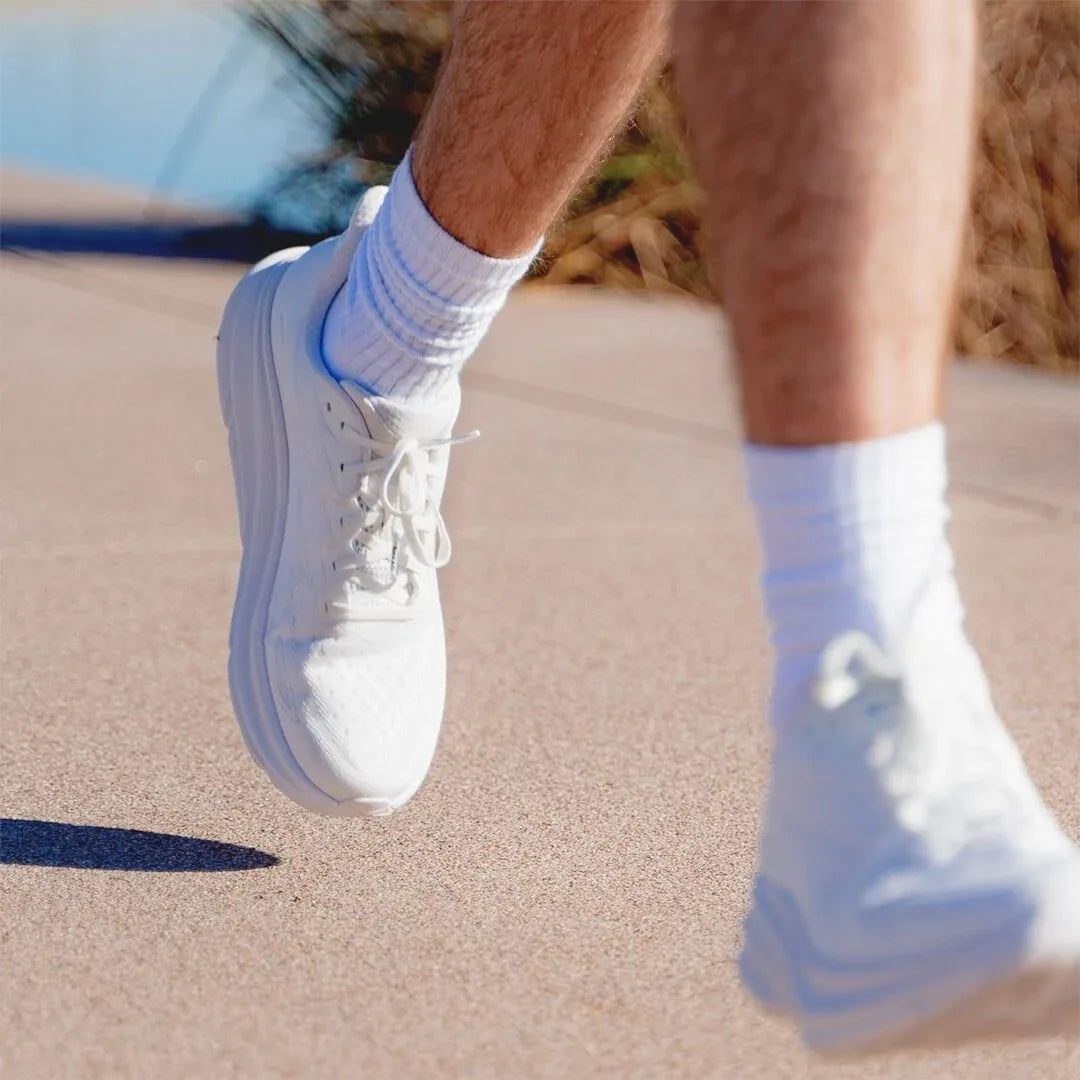 Soft Cloud White Elastic Shoelaces - Puppy's Aesthetics