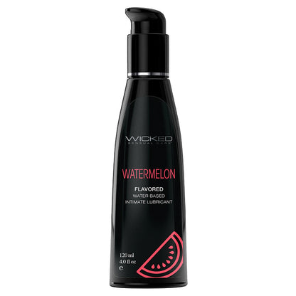 Wicked Aqua Flavored Lube-Watermelon 4oz