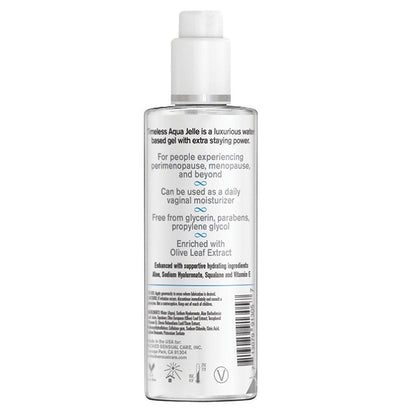 USA Only - Wicked Simply Timeless Aqua Jelle Water-Based Gel Lubricant 4oz