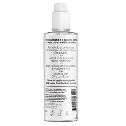 USA Only - Wicked Simply Timeless Hybrid Water & Silicone Lubricant 4oz
