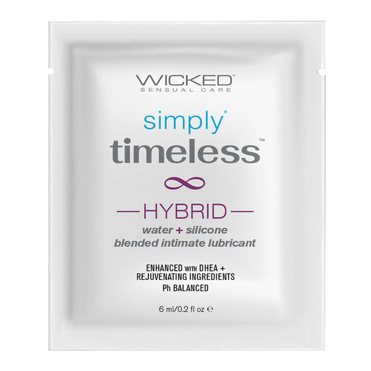 USA Only - Wicked Sensual Care Simply Timeless Packet Hybrid Foil Pacl 6ml