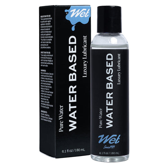 USA Only - Wet Waterbased Lubricant 6.1oz