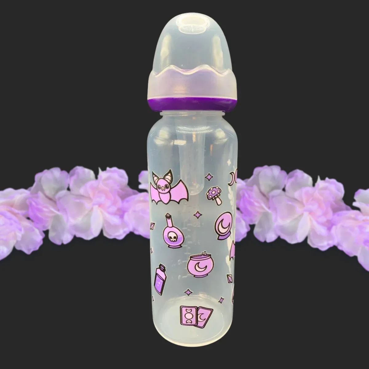 Witch Themed ABDL Adult Bottle - 8 oz - Puppy's Aesthetics