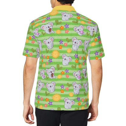 Sunny Koala Play Polo - Puppy's Aesthetics