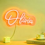 Custom Personalized Name Neon Sign - Puppy's Aesthetics