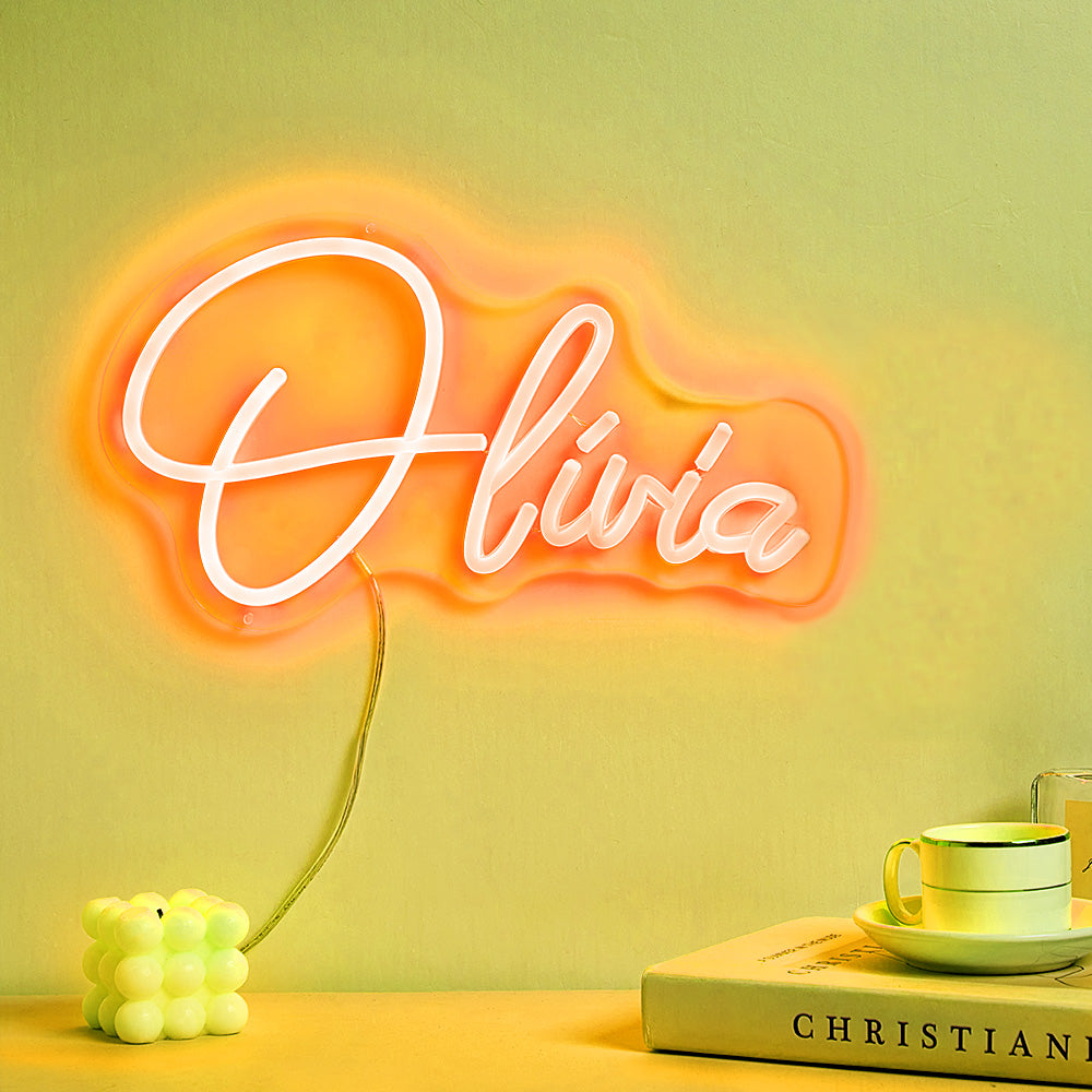 Custom Personalized Name Neon Sign - Puppy's Aesthetics