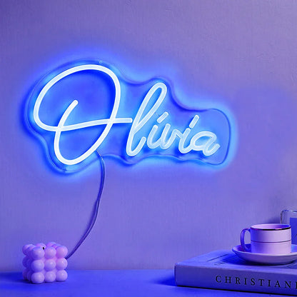 Custom Personalized Name Neon Sign - Puppy's Aesthetics