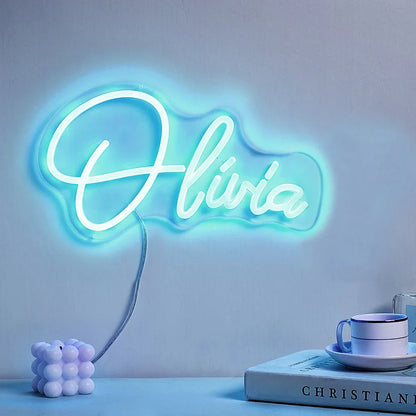 Custom Personalized Name Neon Sign - Puppy's Aesthetics