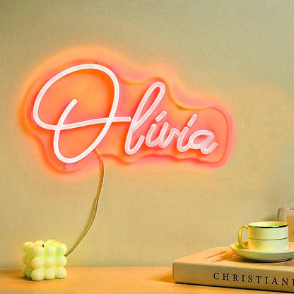 Custom Personalized Name Neon Sign - Puppy's Aesthetics