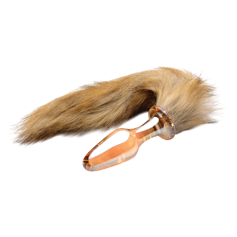 Tailz Fox Tail Anal Glass Plug