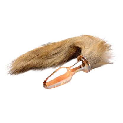 Tailz Fox Tail Anal Glass Plug